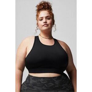 FABLETICS Trinity High Impact Sports Bra - Black - Size XXL/1x